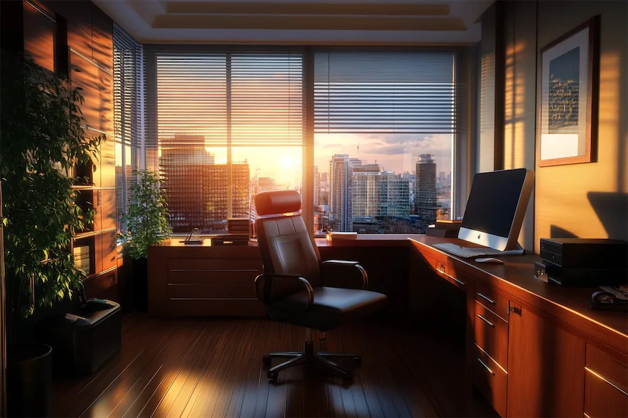 Urban Office Room Cover