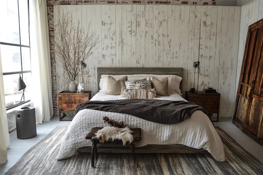 Urban Rustic Bedroom Cover