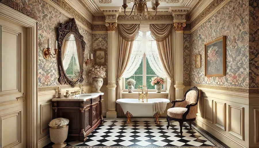 Victorian Bathroom Cover