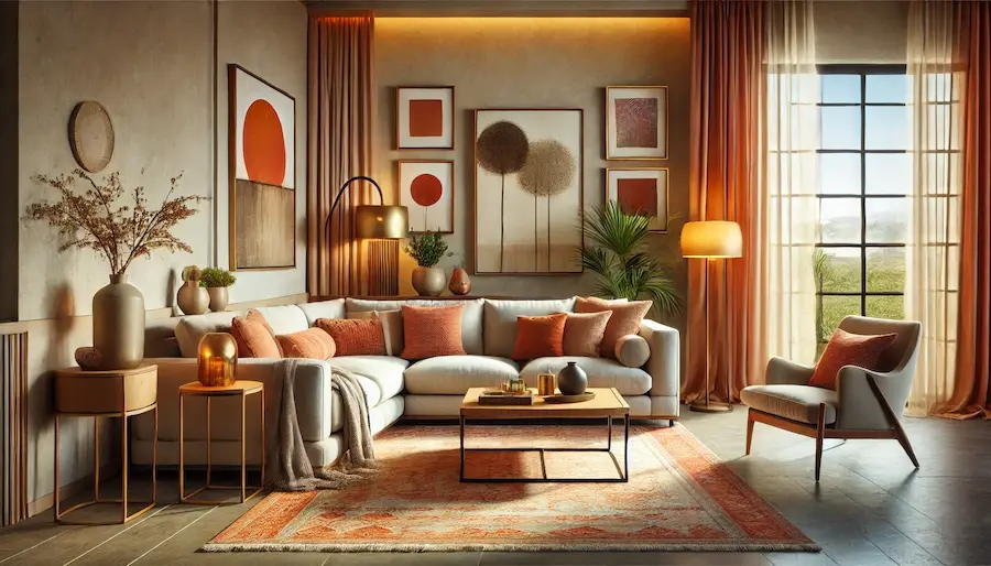 Warm Palette Living Room Cover