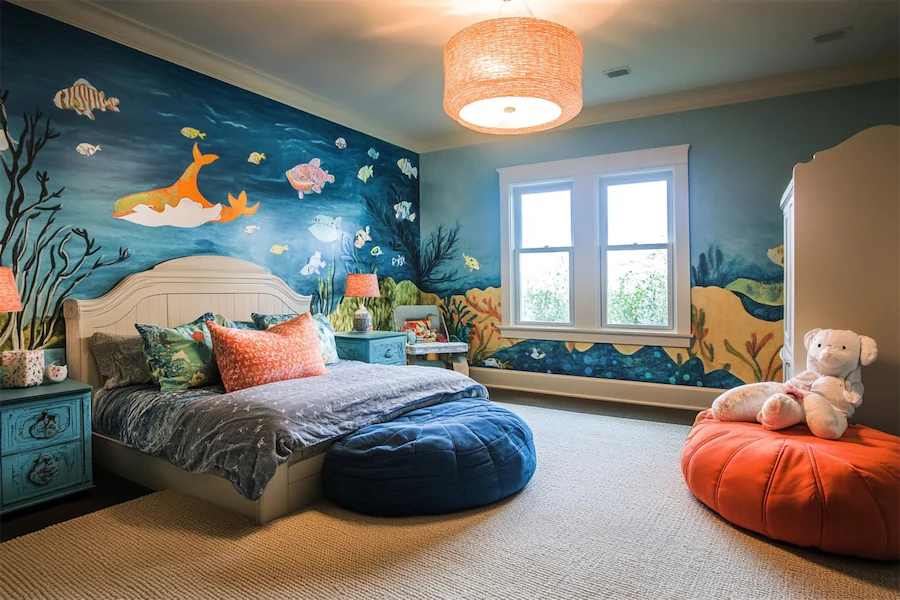 Whimsical Kid Room Cover