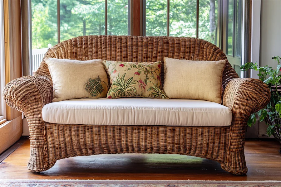 Wicker Sofa Cover