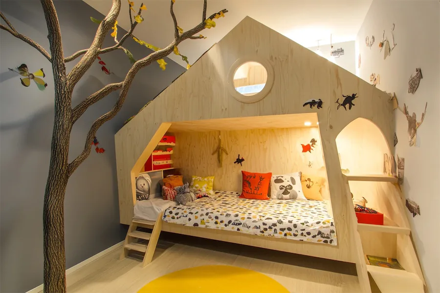 Wooden Kid Room Cover