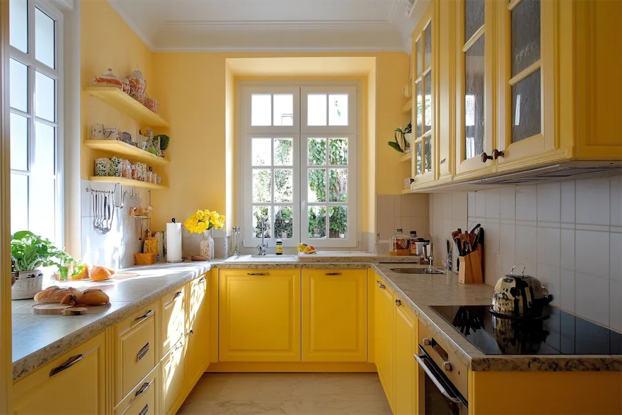 Yellow Kitchen Cover