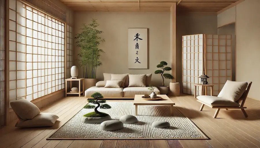 Zen Garden Living Room Cover