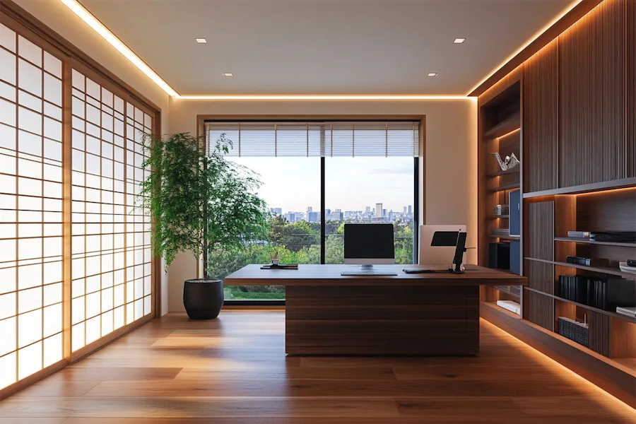 Zen Office Room Cover